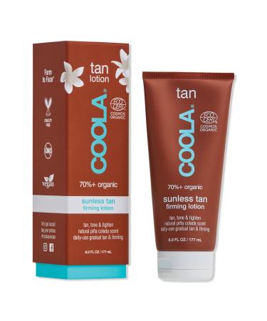 COOLA Organic Sunless Tan Firming Lotion 6.0 oz
