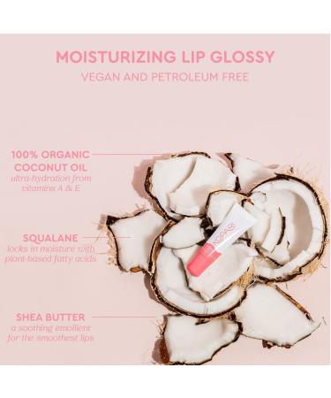 Discover Kopari Beauty Hydrating Coconut & Squalane Lip Glossy Clear (glossy shine) - Elevate Your Style Instantly! - Buy Online on GoSupps.com