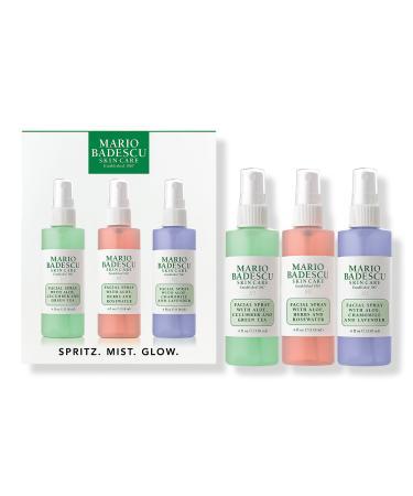 Mario Badescu Spritz. Mist. Glow. Set