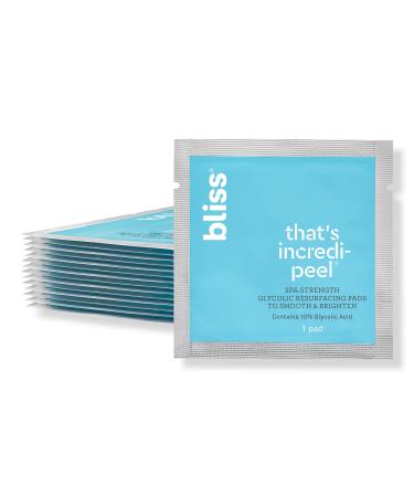 Bliss That's Incredi-Peel Spa-Strength Glycolic Resurfacing Pads 15 ct