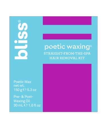 Discover Bliss Poetic Waxing Straight-From-The-Spa Hair Removal Kit 5.3 oz - Elevate Your Style Instantly! - Buy Online on GoSupps.com
