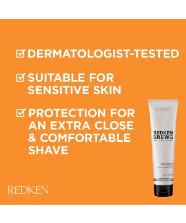 Redken Brews Shave Cream 5.0 oz - Transform Your Style with the Best Innovation Today! - Buy Online on GoSupps.com