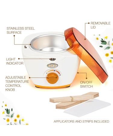Discover Gigi Mini Honee Warmer for Eyebrow and Facial Waxing - Elevate Your Style Instantly! - Buy Online on GoSupps.com