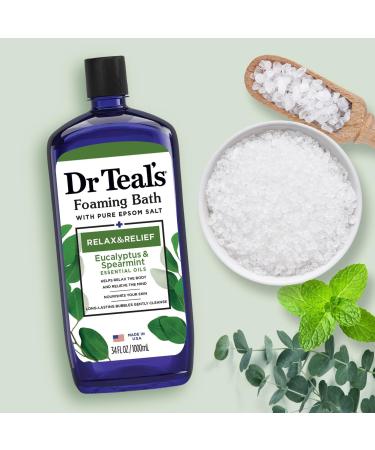 Dr Teal's Eucalyptus and Spearmint Foaming Bath 34 oz - Discover Premium Quality Shop now! - Buy Online on GoSupps.com