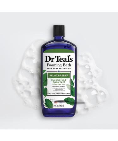 Dr Teal's Eucalyptus and Spearmint Foaming Bath 34 oz - Discover Premium Quality Shop now! - Buy Online on GoSupps.com