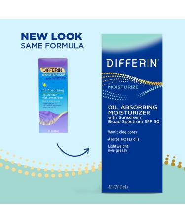 Differin Oil Absorbing Moisturizer SPF 30 4.0 oz - Transform Your Style with the Best Innovation Today! - Buy Online on GoSupps.com