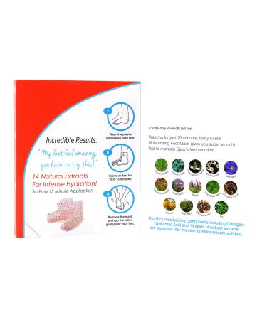 Baby Foot Unscented Moisturizing Foot Mask Booties - Transform Your Style with the Best Innovation Today! - Buy Online on GoSupps.com