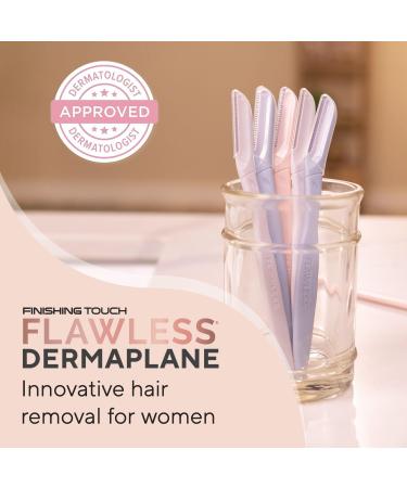 Flawless by Finishing Touch Flawless DermaPlane Facial Exfoliator and Hair Remover - Transform Your Style with the Best Innovation Today! - Buy Online on GoSupps.com