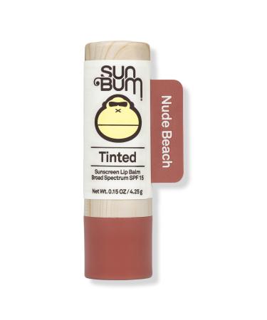 Sun Bum Tinted Lip Balm SPF 15 Nude Beach 0.15 oz