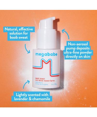 Discover megababe Bust Dust Anti-Boob-Sweat Powder 3.0 oz - Elevate Your Style Instantly! - Buy Online on GoSupps.com