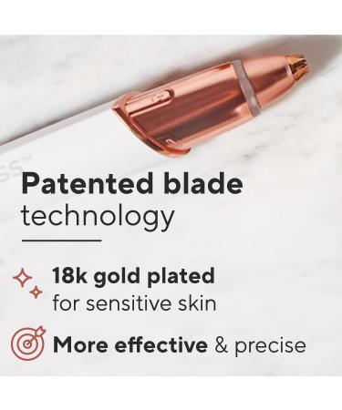Discover Flawless by Finishing Touch Flawless Brows Eyebrow Hair Remover Rose Gold - Elevate Your Style Instantly! - Buy Online on GoSupps.com