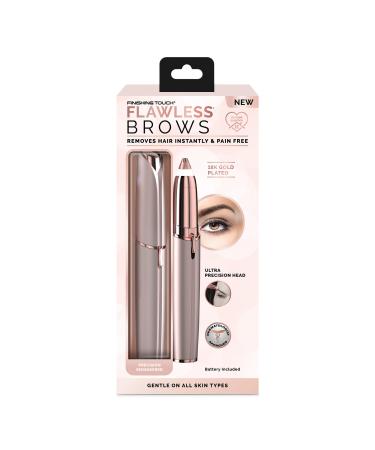 Discover Flawless by Finishing Touch Flawless Brows Eyebrow Hair Remover Rose Gold - Elevate Your Style Instantly! - Buy Online on GoSupps.com