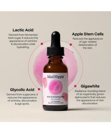 Discover Mad Hippie AHA Exfoliating Peel 1.0 oz - Elevate Your Style Instantly! - Buy Online on GoSupps.com