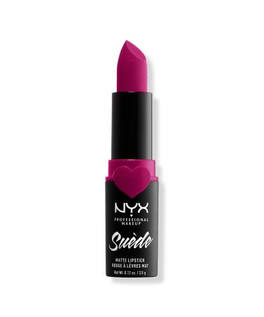 NYX Professional Makeup Suede Matte Lipstick Lightweight Vegan Lipstick Clinger 0.12 oz