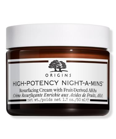 Origins High-Potency Night-A-Mins Resurfacing Cream with Fruit-Derived AHAs 1.7 oz