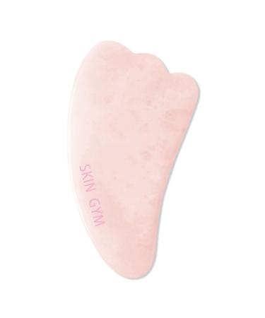 Skin Gym Rose Quartz Gua Sha Crystal Beauty Tool