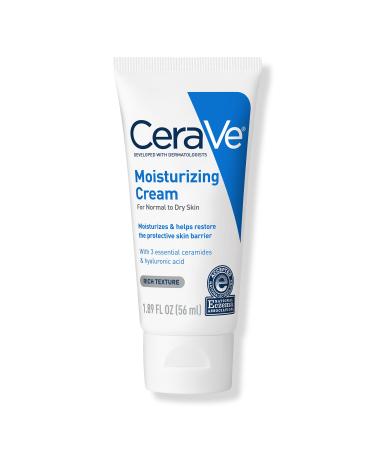 CeraVe Travel Size Moisturizing Cream for Balanced to Dry Skin 1.8 oz