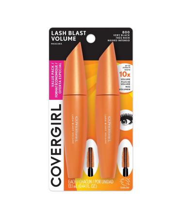 Discover CoverGirl Lash Blast Volume Mascara Twin Pack 800 Very Black - Elevate Your Style Instantly! - Buy Online on GoSupps.com