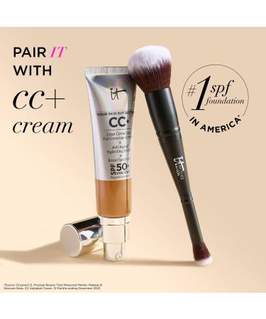 IT Brushes For ULTA Airbrush Dual-Ended Flawless Complexion Concealer & Foundation Brush #132 - Discover Premium Quality Shop now! - Buy Online on GoSupps.com