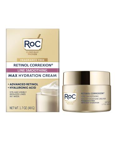 RoC Retinol Correxion Max Daily Hydration Creme Fragrance-Free - Discover Premium Quality Shop now! - Buy Online on GoSupps.com