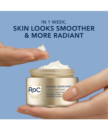 RoC Retinol Correxion Max Daily Hydration Creme Fragrance-Free - Discover Premium Quality Shop now! - Buy Online on GoSupps.com