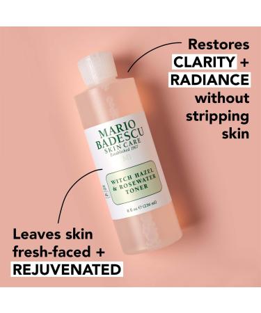 Discover Mario Badescu Witch Hazel & Rosewater Toner 8.0 oz - Elevate Your Style Instantly! - Buy Online on GoSupps.com
