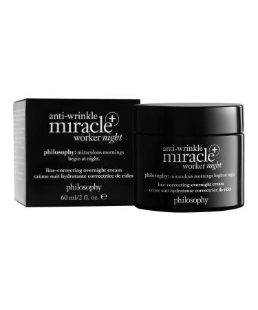 Discover Philosophy Anti-Wrinkle Miracle Worker+ Line Correcting Overnight Cream 2 oz - Elevate Your Style Instantly! - Buy Online on GoSupps.com