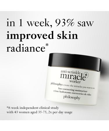 Discover Philosophy Anti-Wrinkle+ Miracle Worker Line Correcting Mini Moisturizer 0.5 oz - Elevate Your Style Instantly! - Buy Online on GoSupps.com