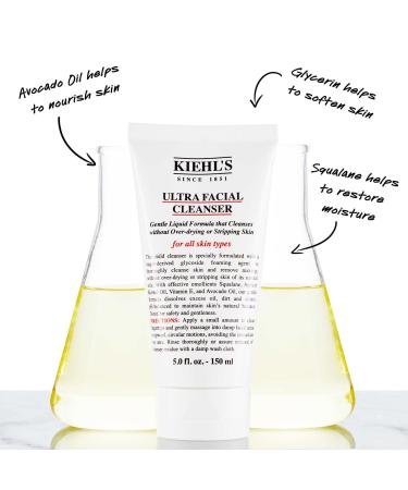 Kiehl's Since 1851 Ultra Facial Cleanser 5.0 oz - Transform Your Style with the Best Innovation Today! - Buy Online on GoSupps.com