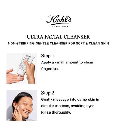 Kiehl's Since 1851 Ultra Facial Cleanser 5.0 oz - Transform Your Style with the Best Innovation Today! - Buy Online on GoSupps.com
