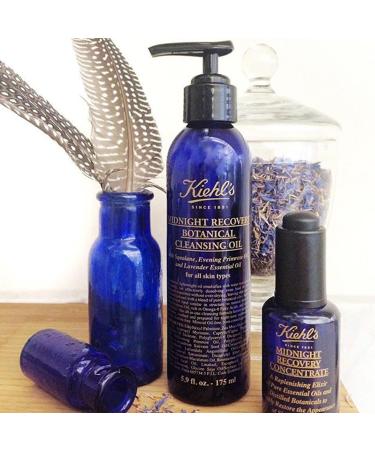 Kiehl's Since 1851 Midnight Recovery Botanical Cleansing Oil 5.9 oz - Transform Your Style with the Best Innovation Today! - Buy Online on GoSupps.com