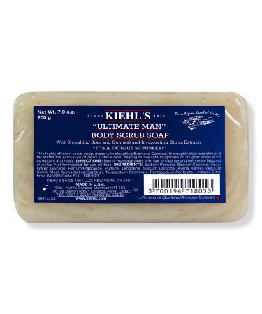 Kiehl's Since 1851 Ultimate Man Body Scrub Soap 7.0 oz