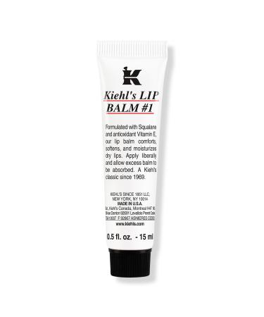 Kiehl's Since 1851 Lip Balm #1 Moisturizing Lip Treatment with Squalane 0.51 oz