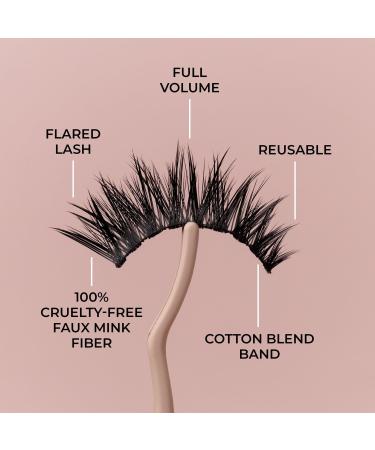 Discover House of Lashes Iconic Full Volume Faux Mink False Eyelashes 1 pair - Elevate Your Style Instantly! - Buy Online on GoSupps.com