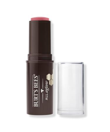Burt's Bees 100% Natural All Aglow Lip & Cheek Stick Peony Pool 0.32 oz