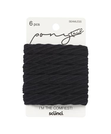 ScÃ¼nci Seamless Black Elastics 6 ct - Transform Your Style with the Best Innovation Today! - Buy Online on GoSupps.com