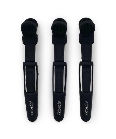 Discover Kitsch Black No Slip Crocodile Clips 3 ct - Elevate Your Style Instantly! - Buy Online on GoSupps.com