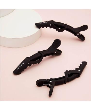 Discover Kitsch Black No Slip Crocodile Clips 3 ct - Elevate Your Style Instantly! - Buy Online on GoSupps.com