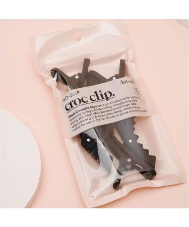 Discover Kitsch Black No Slip Crocodile Clips 3 ct - Elevate Your Style Instantly! - Buy Online on GoSupps.com