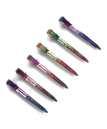 Kitsch Rainbow Coated Metal Styling Clips 6 ct - Transform Your Style with the Best Innovation Today! - Buy Online on GoSupps.com