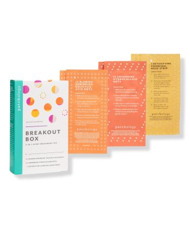 Patchology Breakout Box 3-in-1 Acne Treatment Kit