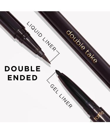 Tarte Travel-Size Double Take Black Liquid & Gel Vegan Eyeliner 0.0084 oz - Transform Your Style with the Best Innovation Today! - Buy Online on GoSupps.com