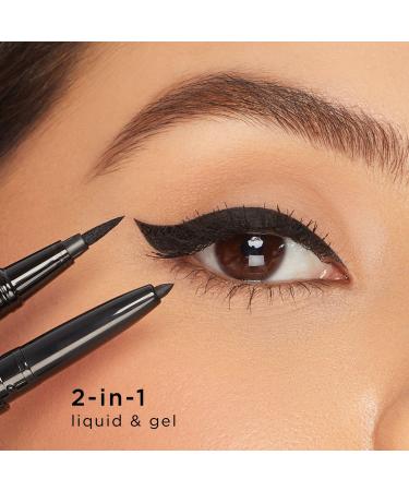 Tarte Travel-Size Double Take Black Liquid & Gel Vegan Eyeliner 0.0084 oz - Transform Your Style with the Best Innovation Today! - Buy Online on GoSupps.com