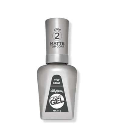 Sally Hansen Miracle Gel Nail Polish Matte Top Coat 0.5 oz