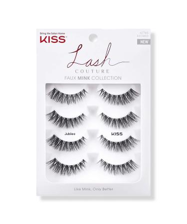 Kiss Lash Couture Faux Mink, Jubilee Multipack