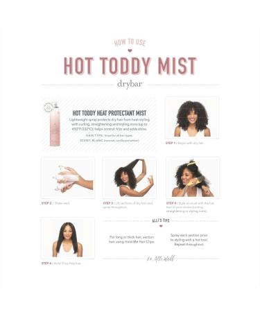 Drybar Travel Size Hot Toddy Heat Protectant Mist 1.5 oz - Transform Your Style with the Best Innovation Today! - Buy Online on GoSupps.com