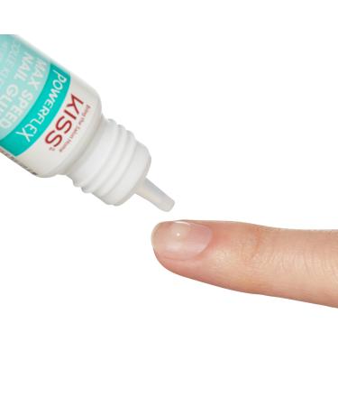 Discover Kiss PowerFlex Ultra-Hold Max Speed Nail Glue 0.10 oz - Elevate Your Style Instantly! - Buy Online on GoSupps.com