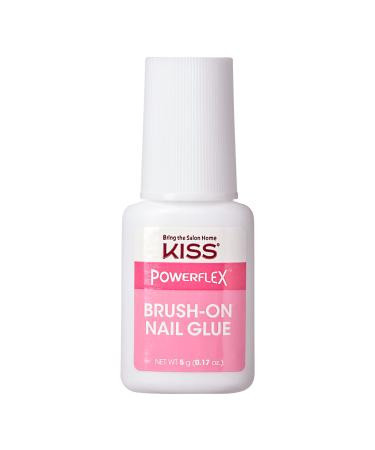 Discover Kiss PowerFlex Ultra-Hold Brush-On Nail Glue 0.17 oz - Elevate Your Style Instantly! - Buy Online on GoSupps.com