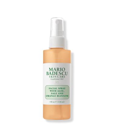 Mario Badescu Facial Spray with Aloe, Sage and Orange Blossom 4.0 oz