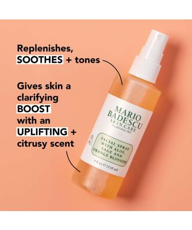 Discover Mario Badescu Facial Spray with Aloe, Sage and Orange Blossom 4.0 oz - Elevate Your Style Instantly! - Buy Online on GoSupps.com